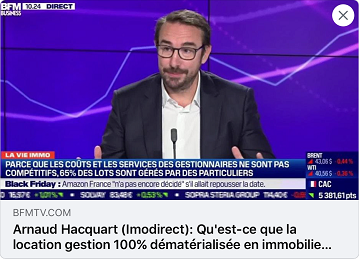 Imodirect partage son expertise sur BFM TV - Patrimoine